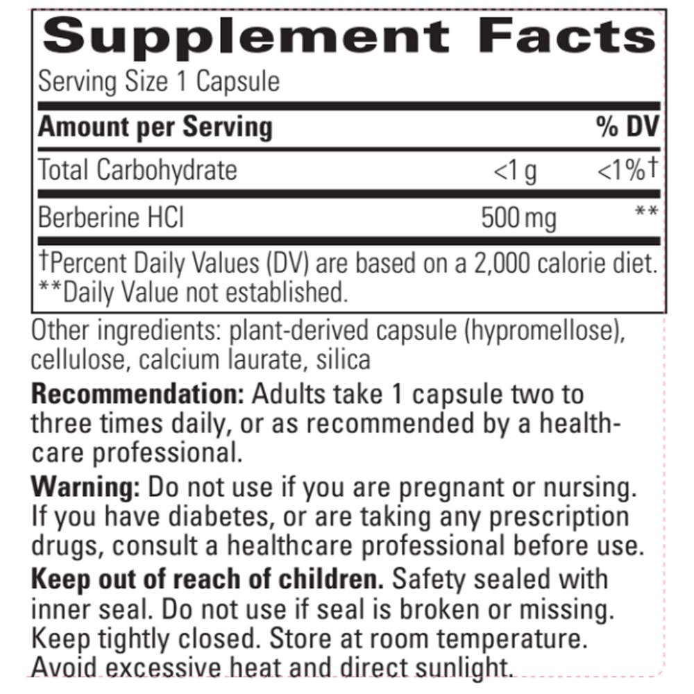 Integrative Therapeutics Berberine 500mg — view 3