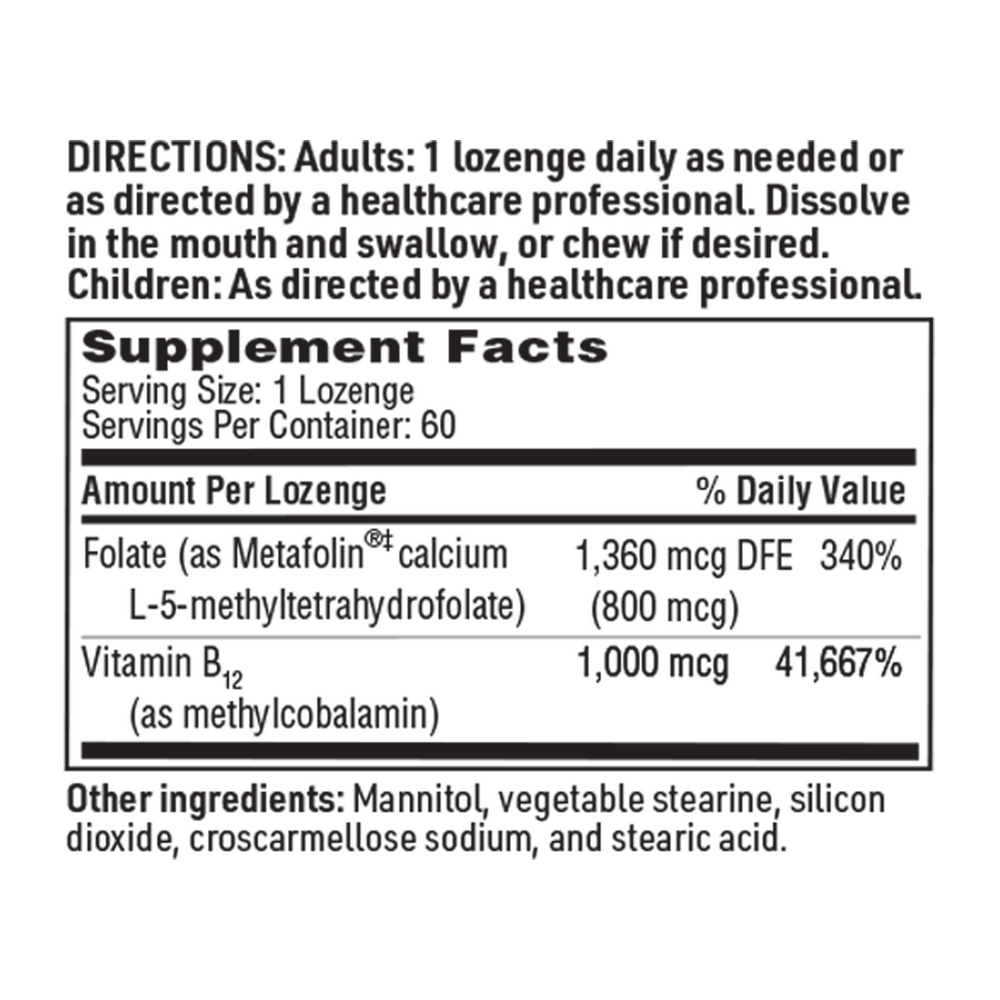 Klaire Labs/SFI Health Active B12-Folate — view 3