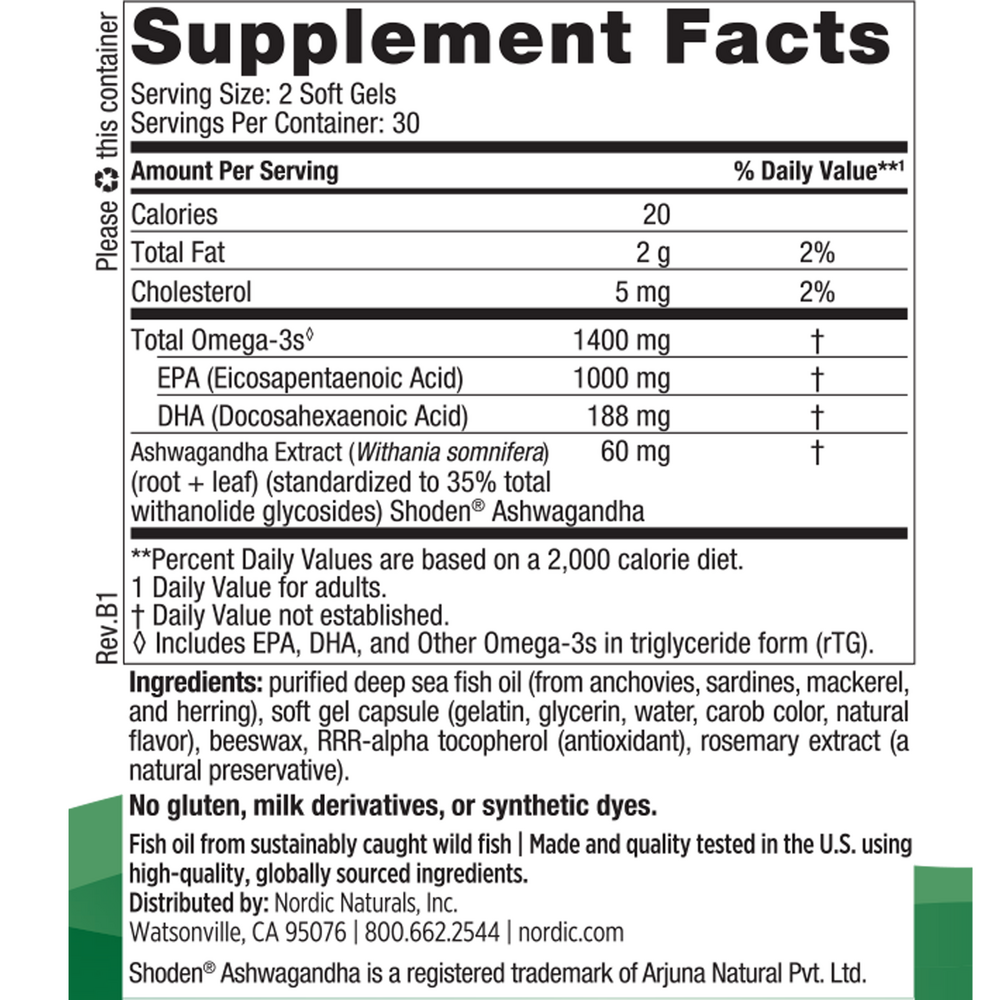 Nordic Naturals Mood Support Omega Blend — view 3