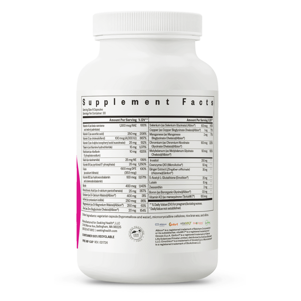 Seeking Health Optimal Prenatal MF — view 3