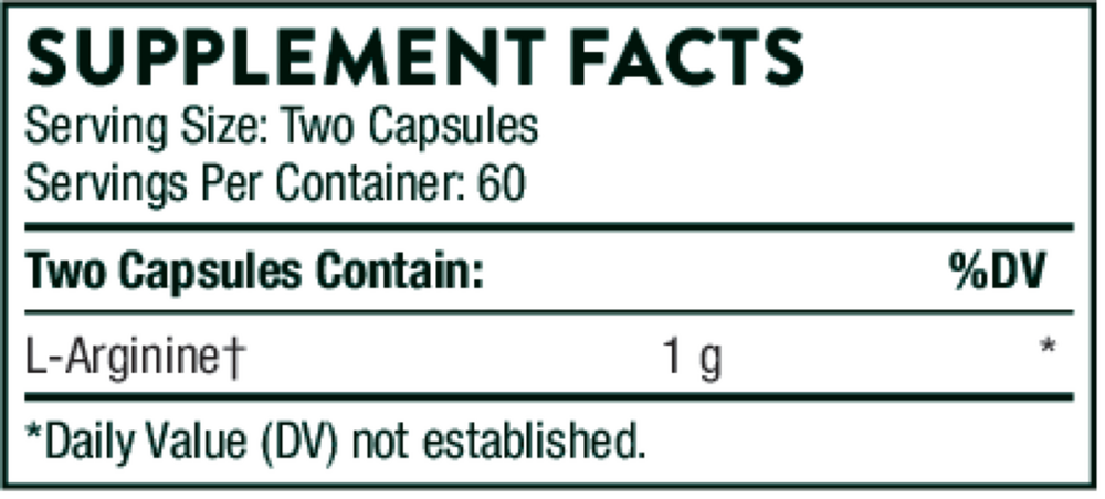 Thorne L-Arginine - Sustained Release (formerly Perfusia-SR) — view 3