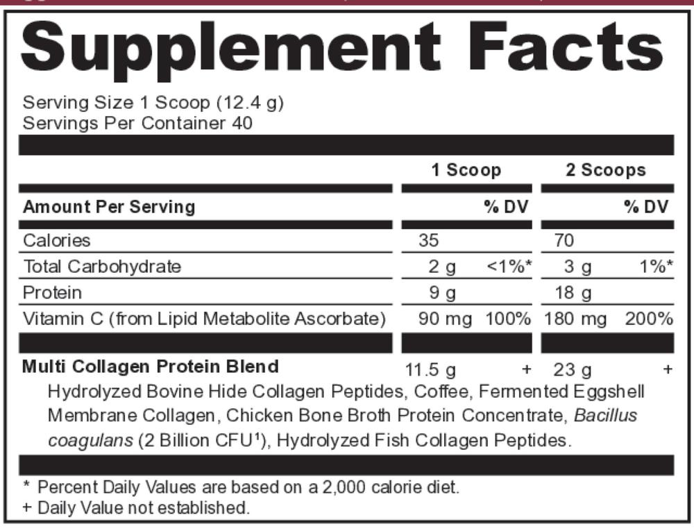 Ancient Nutrition Multi Collagen Protein, Cold Brew — view 3