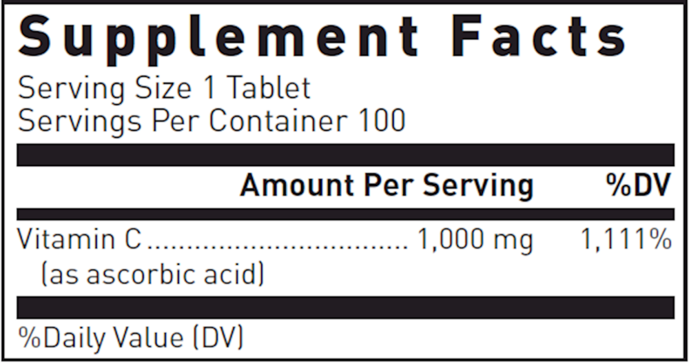Douglas Labs Vitamin C 1,000 mg — view 3