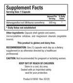 Biotics Research Bio-Ashwagandha — view 3 — view 3