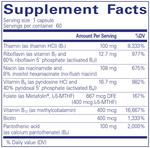 Pure Encapsulations B-Complex Plus — view 3 — view 3