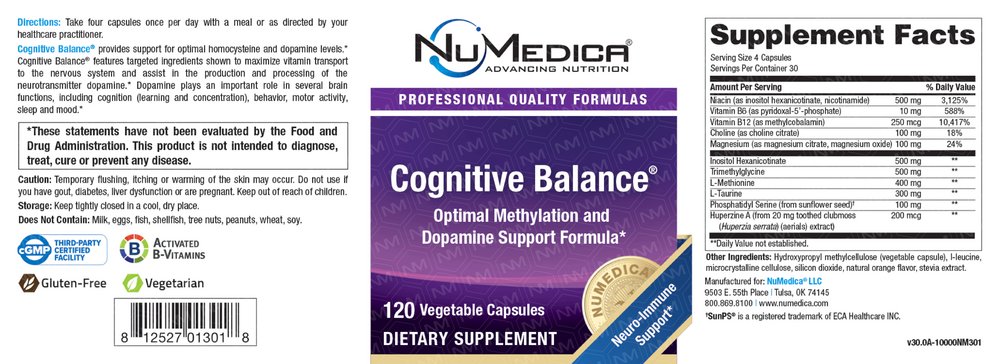 NuMedica Cognitive Balance® — view 3