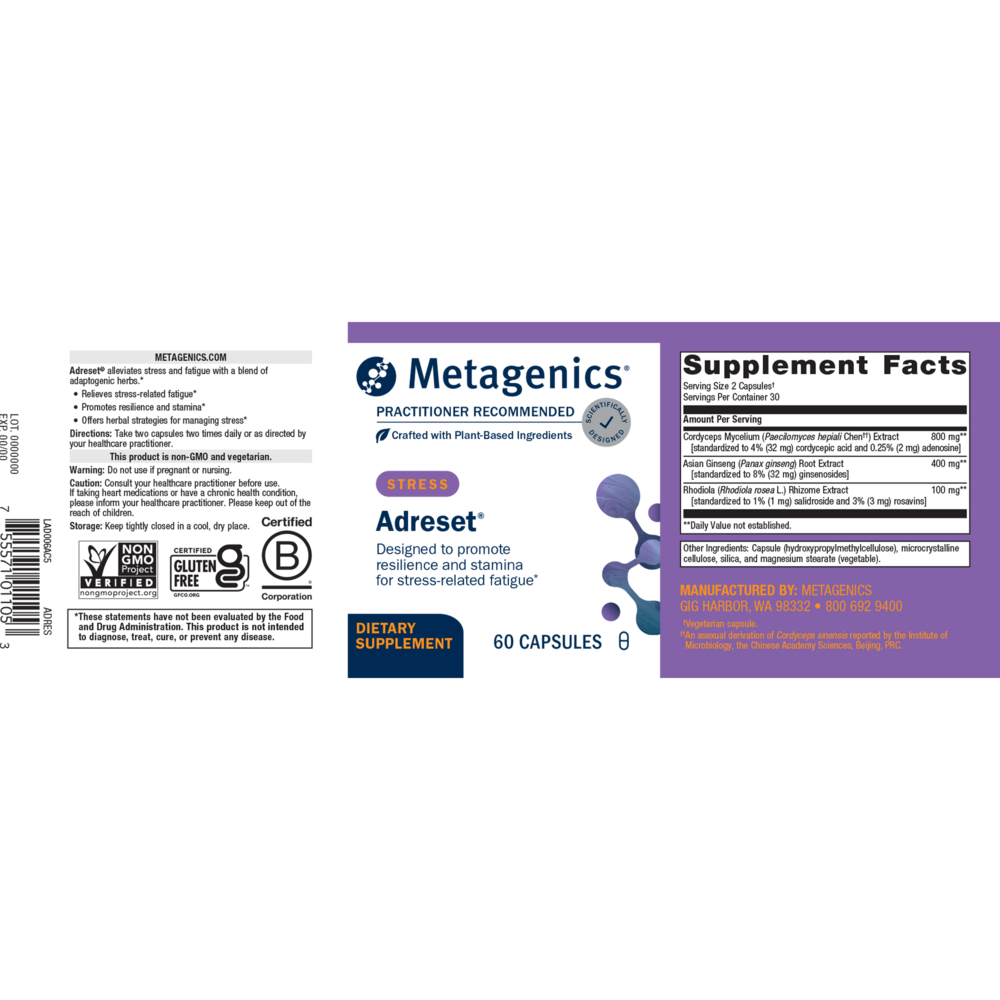 Metagenics Adreset® — view 3