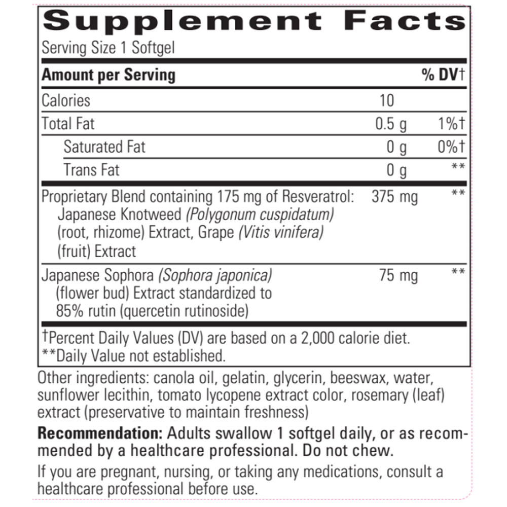 Integrative Therapeutics Resveratrol Ultra (High Potency) — view 3