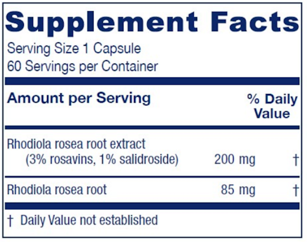 Vitanica Rhodiola Extract Plus — view 3