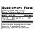 Metagenics D3 Liquid Vitamin — view 3 — view 4
