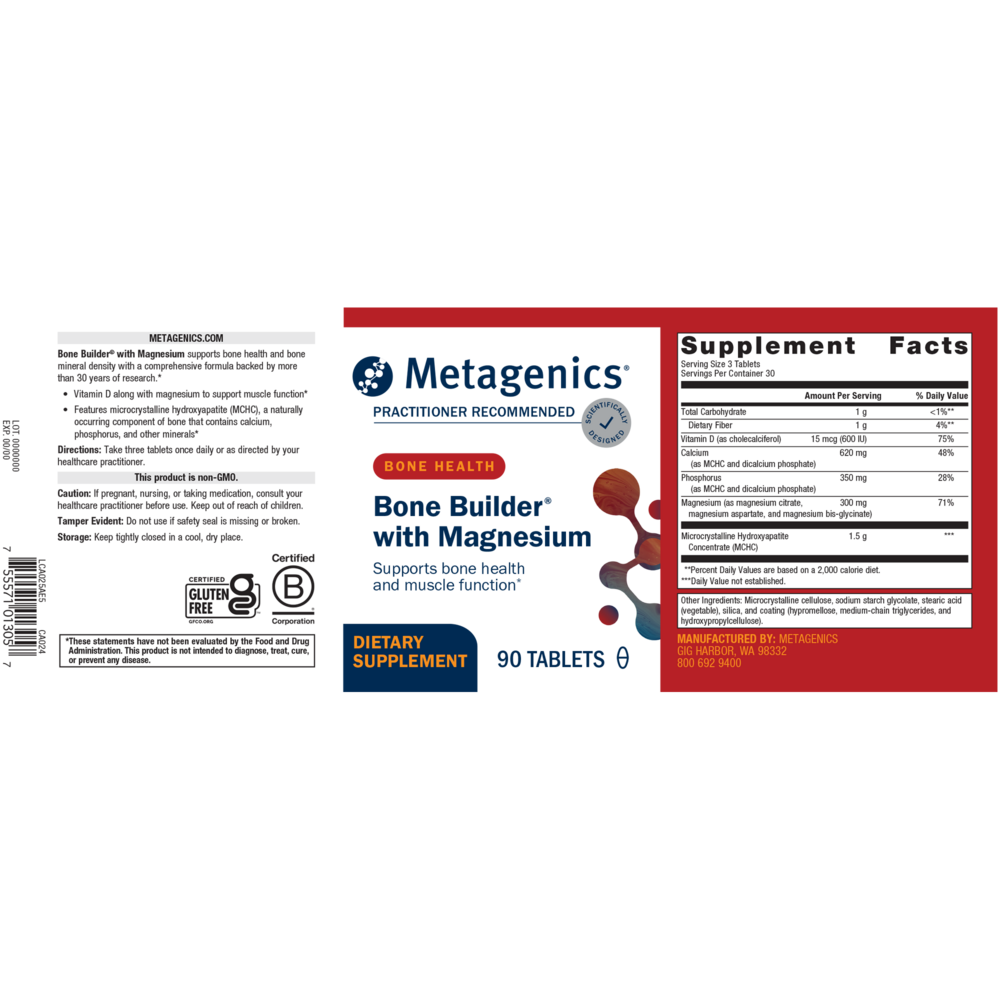 Metagenics Bone Builder® with Magnesium — view 3