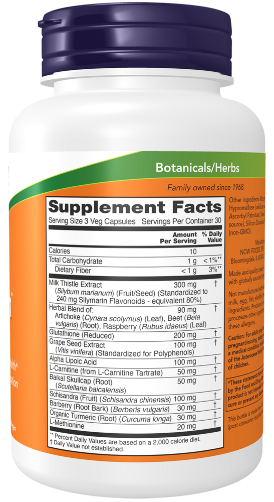 NOW Foods Liver Refresh — view 3