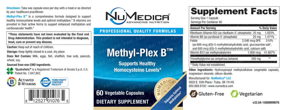 NuMedica Methyl-Plex B™ — view 3