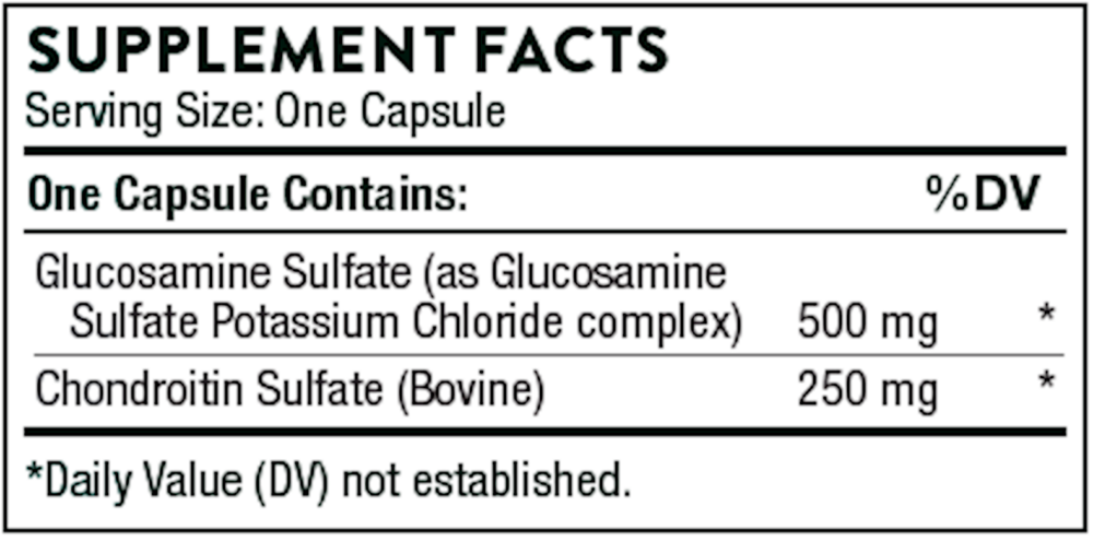 Thorne Glucosamine & Chondroitin — view 3