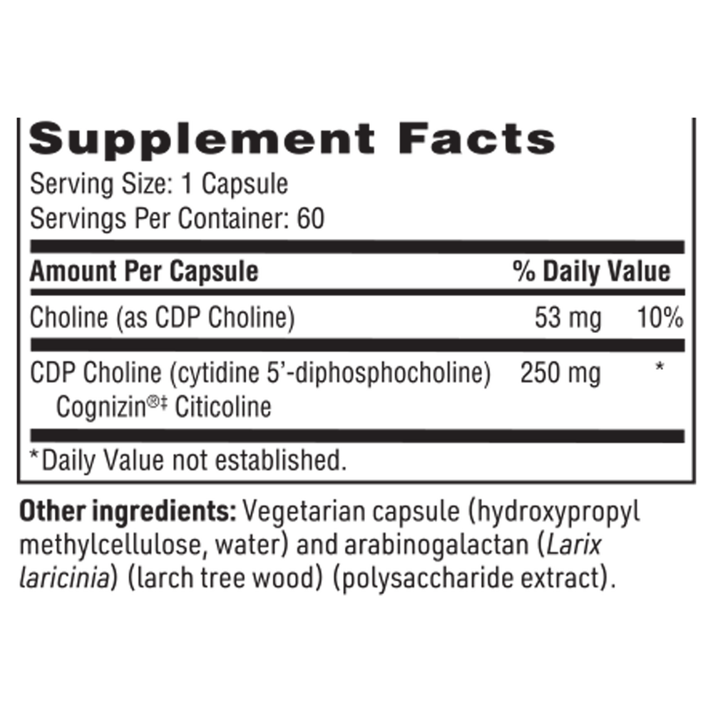 Klaire Labs/SFI Health CDP Choline — view 3