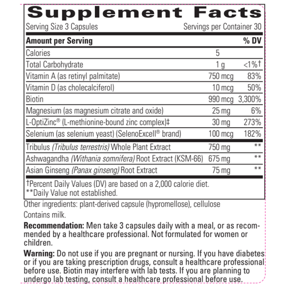 Integrative Therapeutics Testosterone Formula — view 3