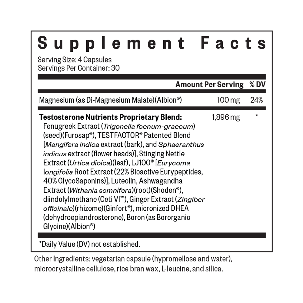 Seeking Health Testosterone Nutrients — view 3