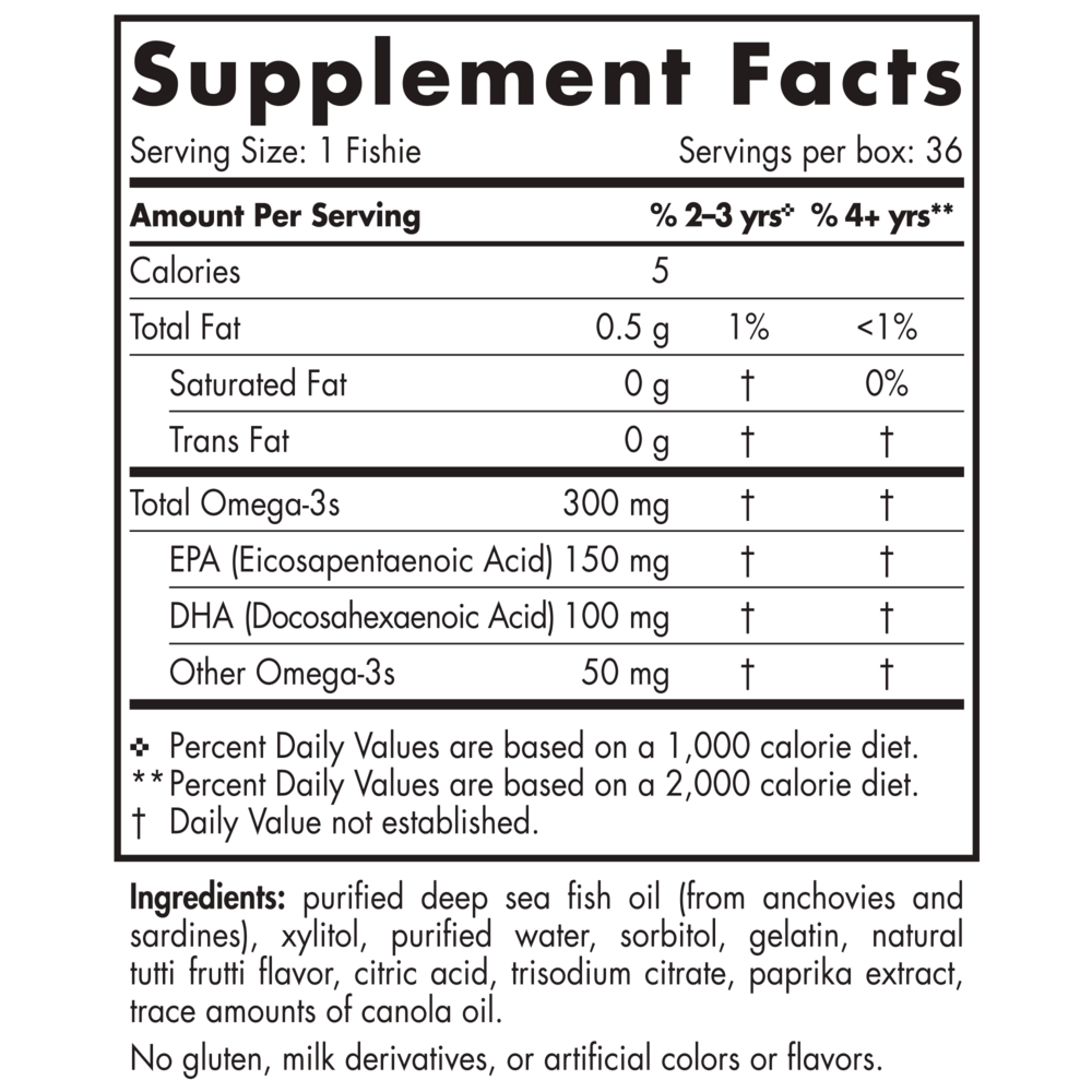 Nordic Naturals Zero Sugar Omega-3 Fishies — view 3