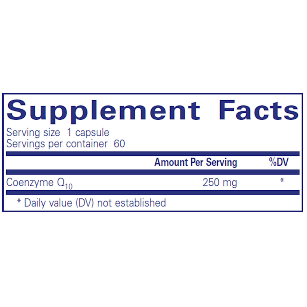 Pure Encapsulations CoQ10 250mg — view 3