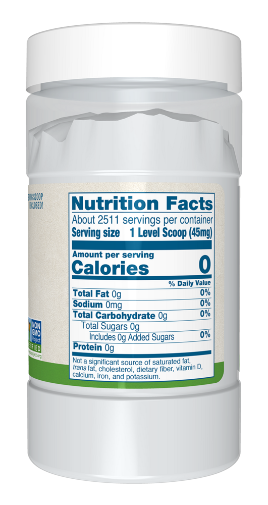 NOW Foods Better Stevia Powder Organic — view 3