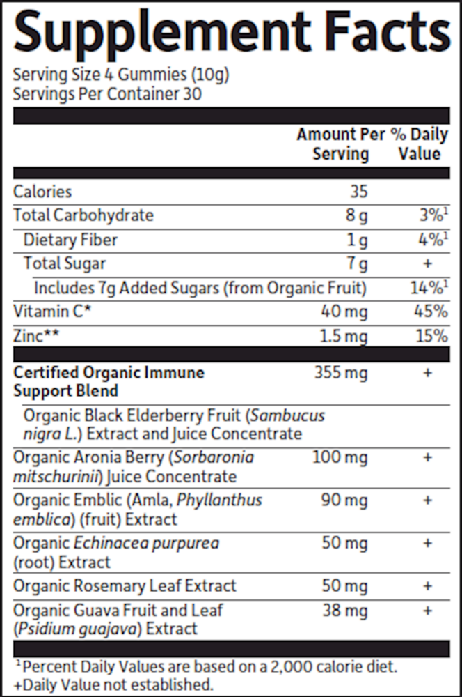 Garden of Life myKind Organics Elderberry — view 3