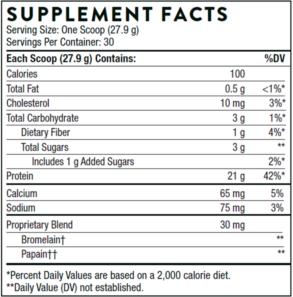 Thorne Whey Protein Isolate Van NSF — view 3