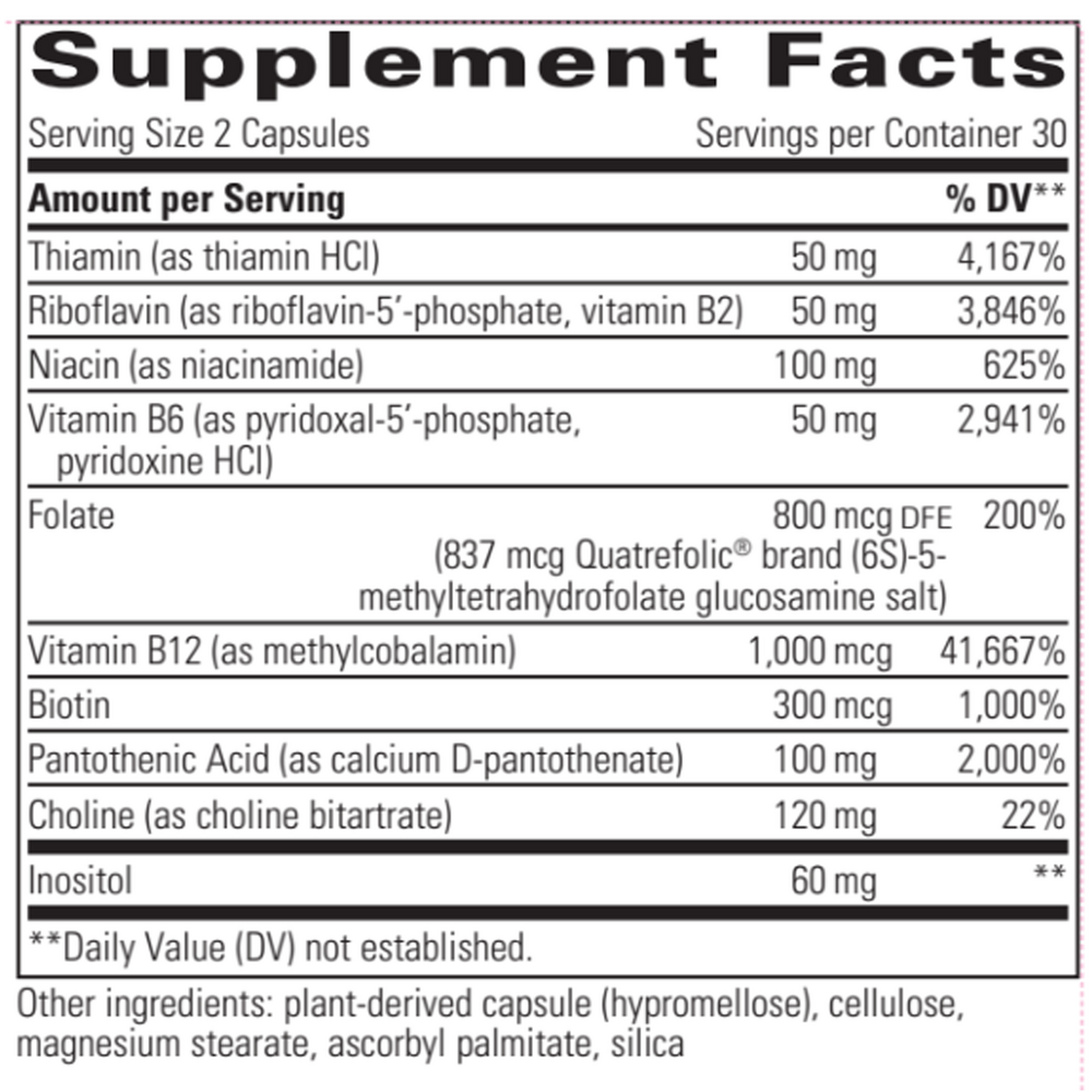 Integrative Therapeutics Active B-Complex — view 3