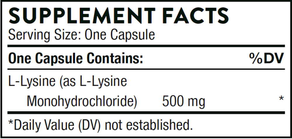 Thorne Lysine — view 3