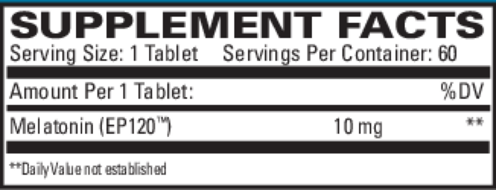 EuroMedica Melatonin 10mg Sustained Release — view 3