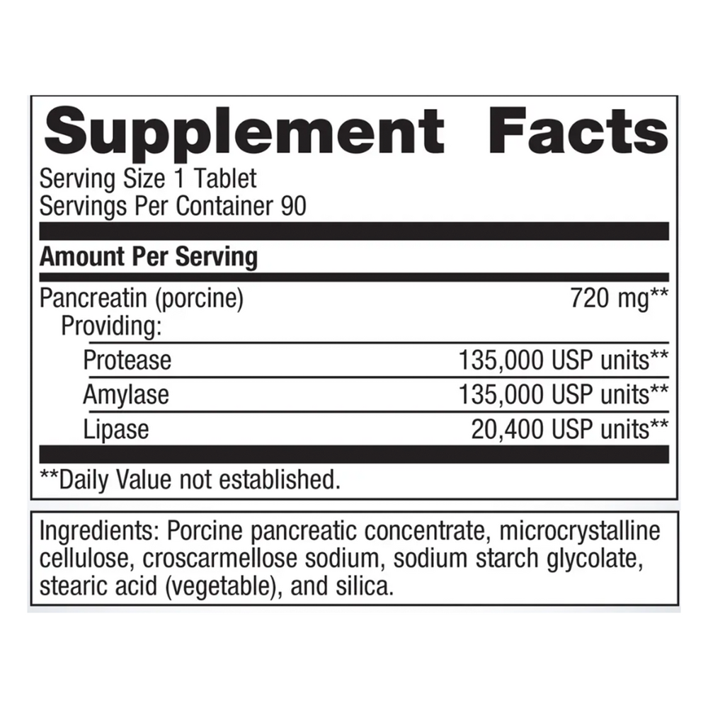 Metagenics SpectraZyme® Pancreatic Enzymes Extra Strength — view 3
