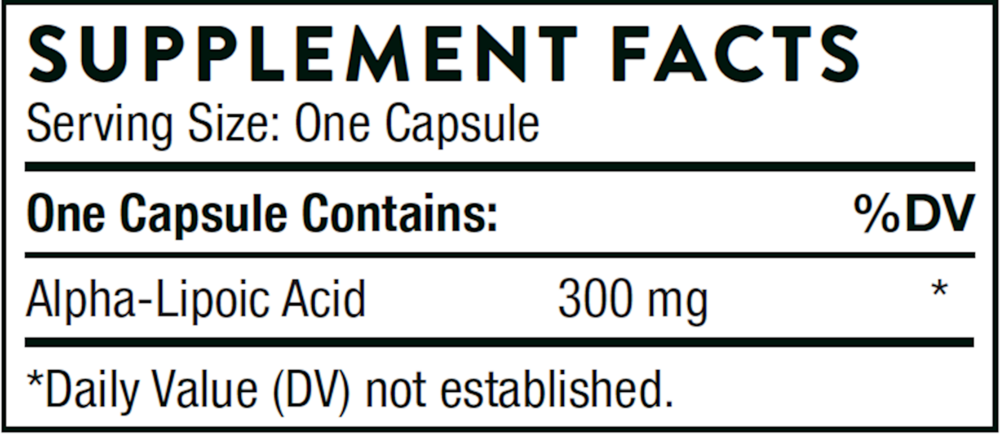Thorne Alpha-Lipoic Acid — view 3