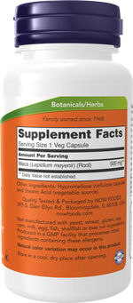 NOW Foods Maca 500mg — view 3 — view 3