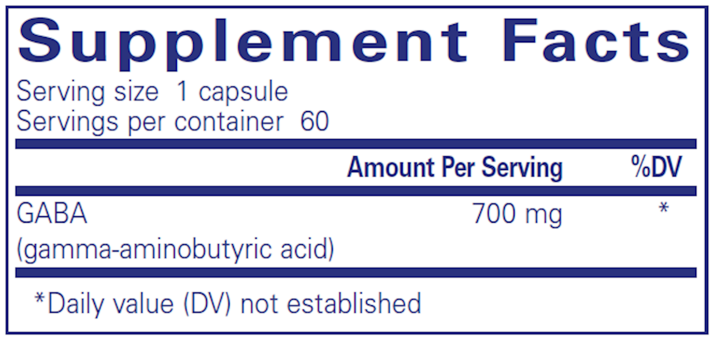 Pure Encapsulations GABA — view 3
