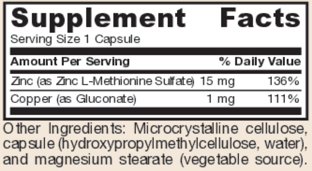 Jarrow Formulas Zinc Balance — view 3
