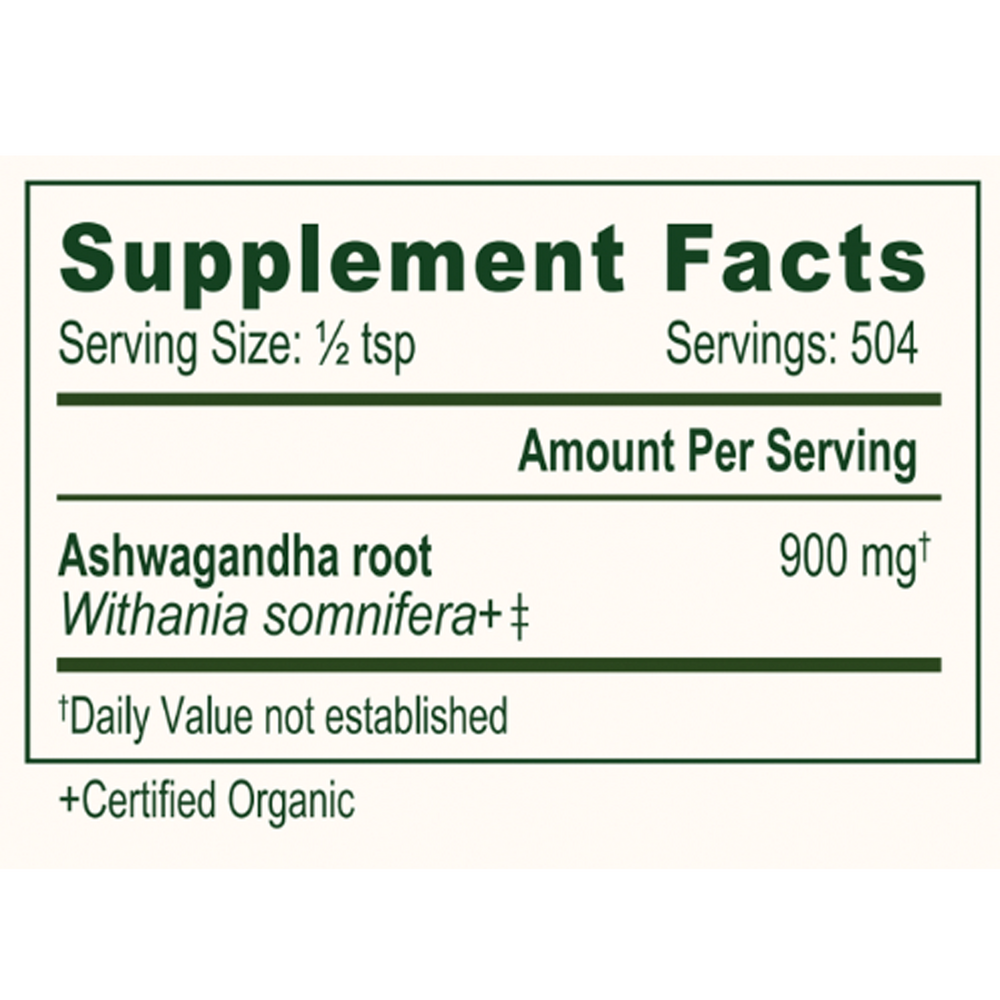 Banyan Botanicals Ashwagandha Powder (Certified Organic) — view 3