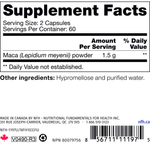 Nutritional Fundamentals for Health Maca SAP — view 3 — view 4