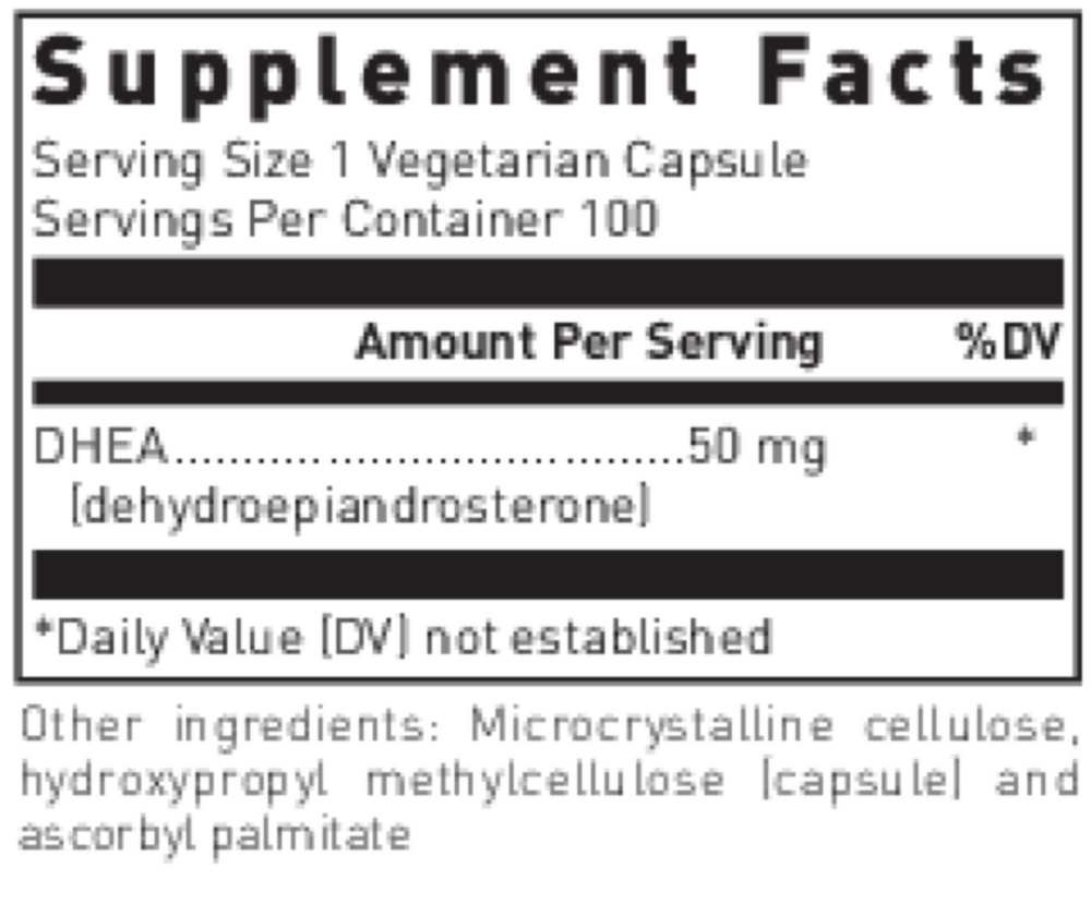 Douglas Labs DHEA (Micronized) 50mg — view 3