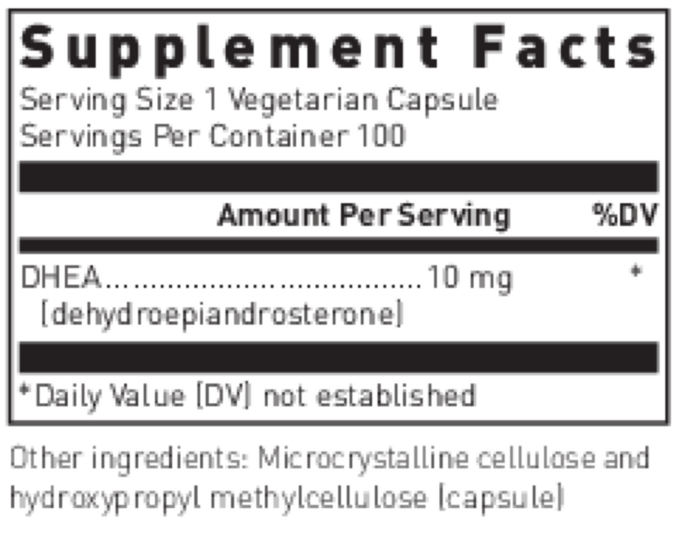 Douglas Labs DHEA 10mg (Micronized) — view 3