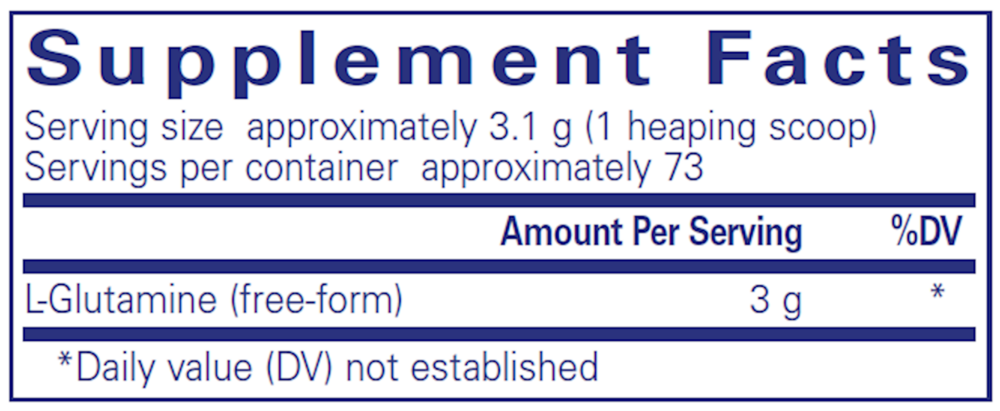 Pure Encapsulations L-Glutamine Powder — view 3