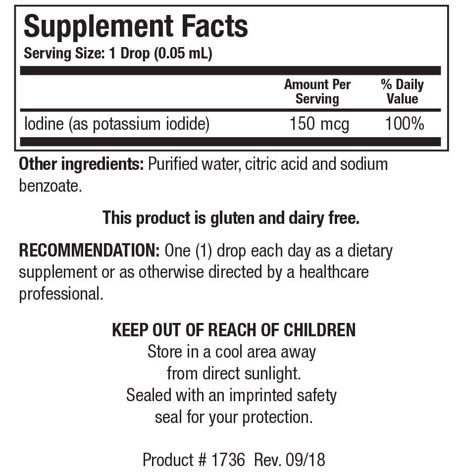 Biotics Research Liquid Iodine Forte™ — view 3