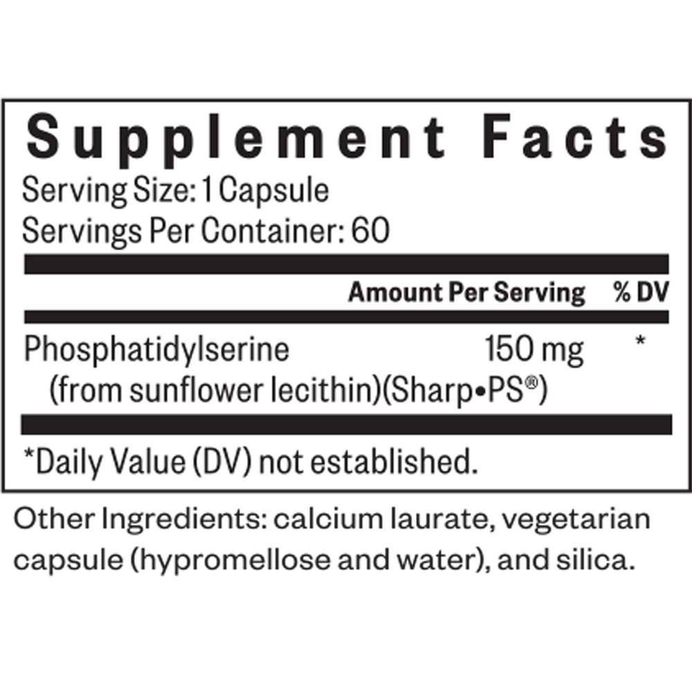 Seeking Health Phosphatidyl Serine — view 3