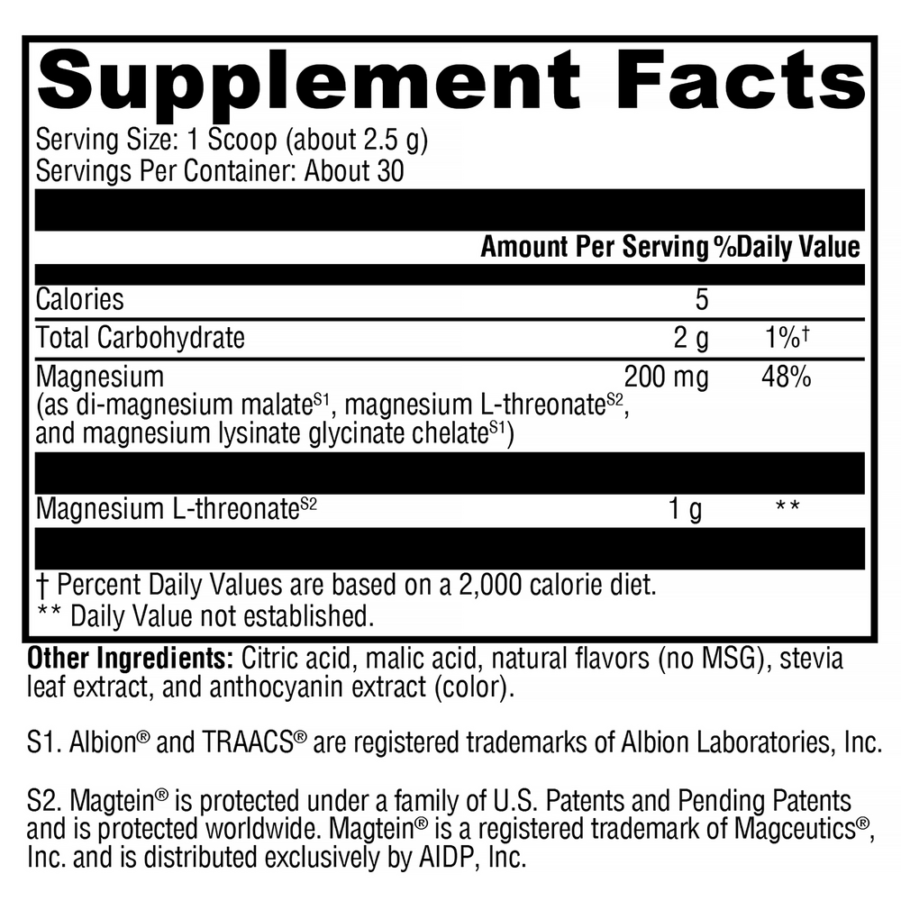 Xymogen OptiMag Neuro (Magnesium) Mixed Berry — view 3