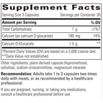 Integrative Therapeutics Calcium D-Glucarate — view 3 — view 3