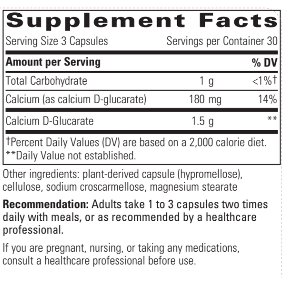 Integrative Therapeutics Calcium D-Glucarate — view 3