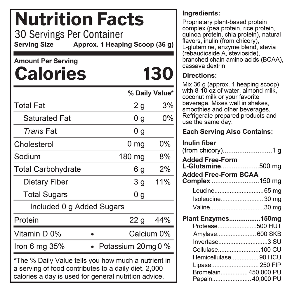 BrainMD Omni Protein - Vanilla — view 3