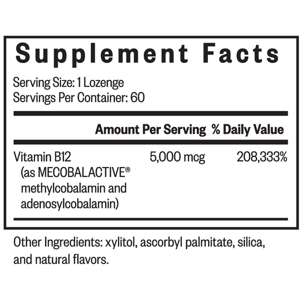 Seeking Health Methyl B12 5000 — view 3