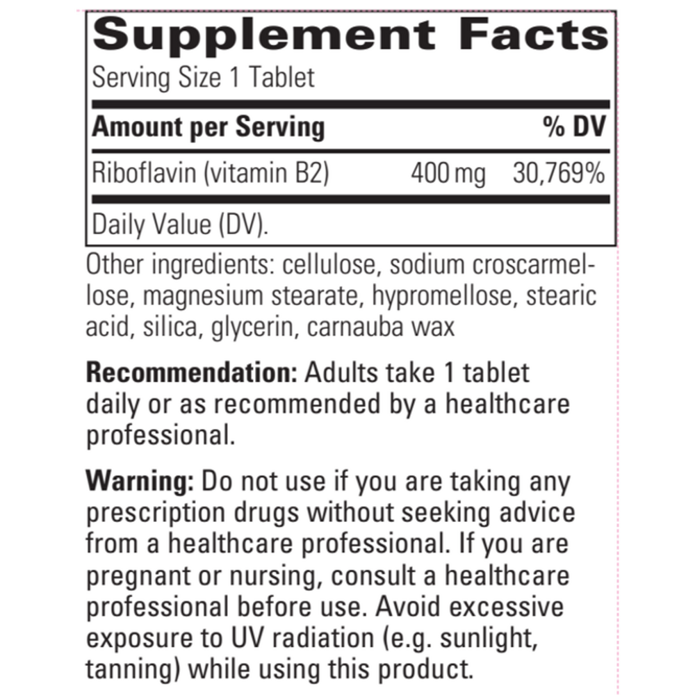 Integrative Therapeutics Riboflavin — view 3