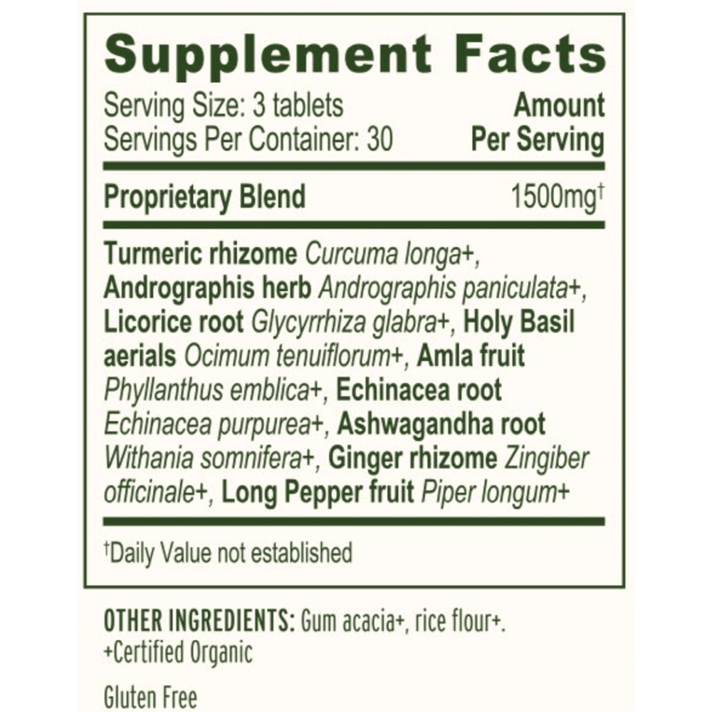Banyan Botanicals Immune Strong Tablets — view 3
