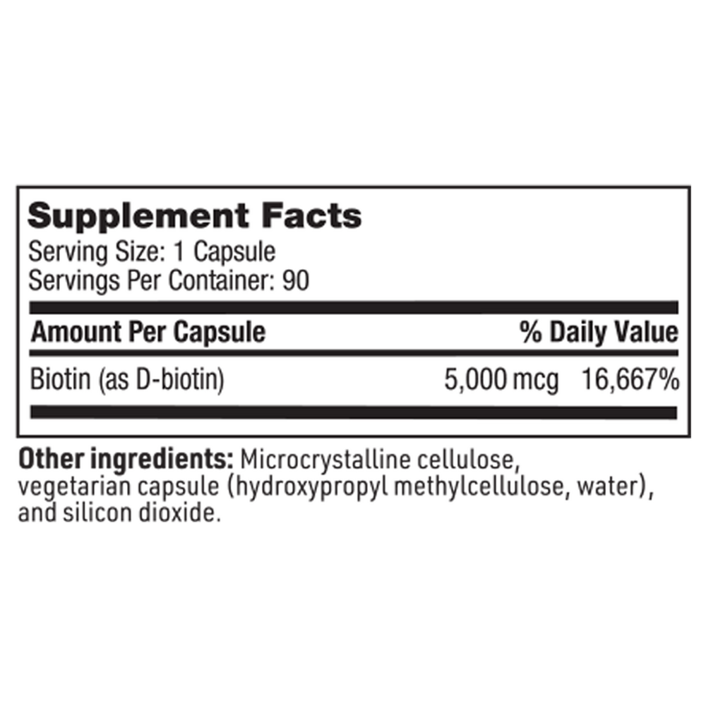 Klaire Labs/SFI Health Biotin — view 3