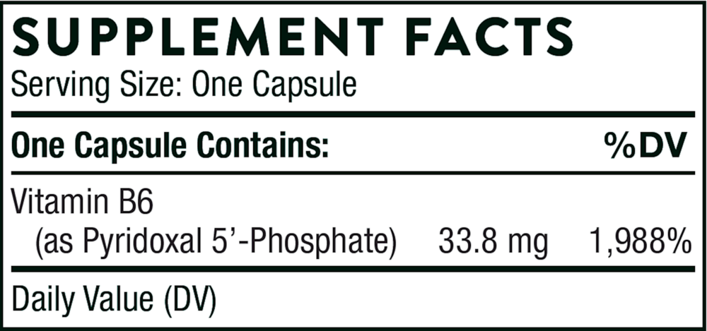 Thorne Pyridoxal 5'-Phosphate — view 3